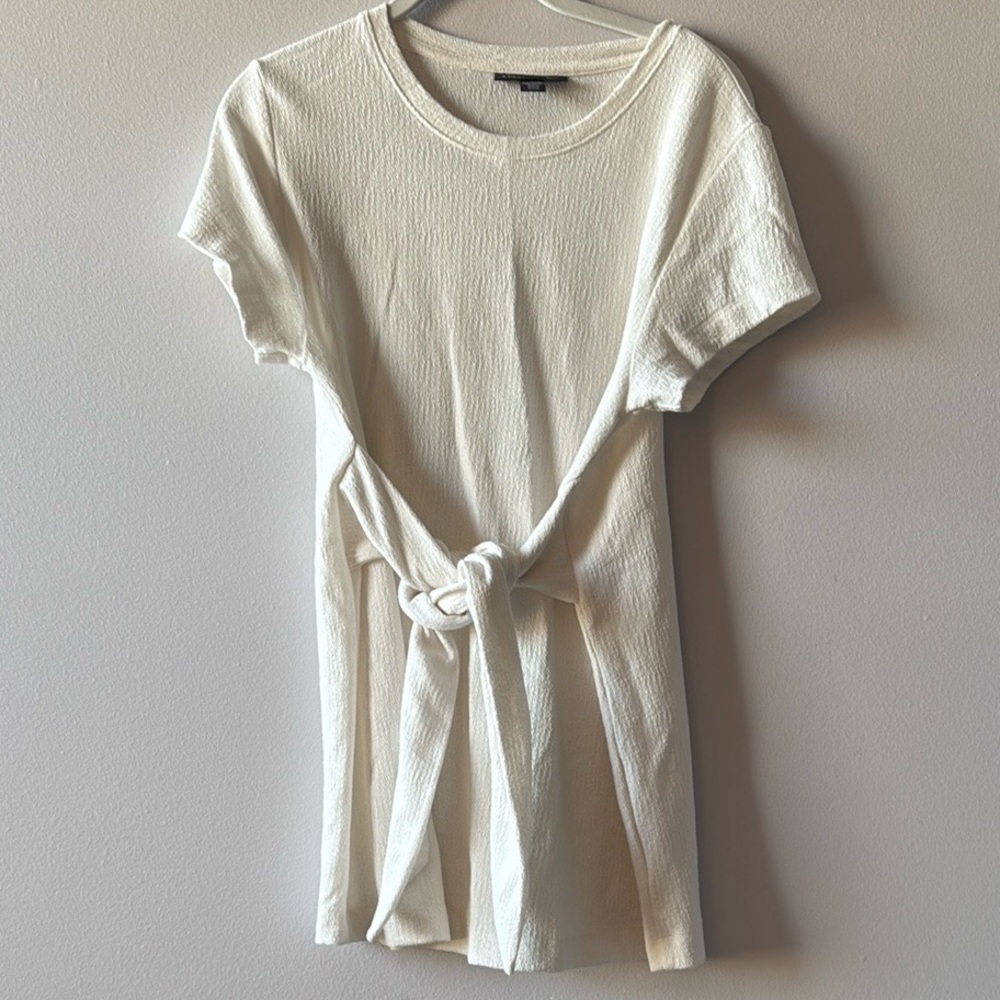A Pea in the Pod Maternity Tie Front Short Sleeve Tee